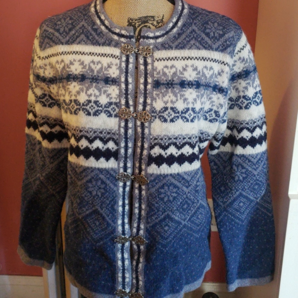 Carroll Reed ski sweater size M
